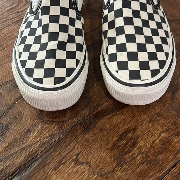 VANS Fast Times black and white checkered slip on - Picture 5 of 6